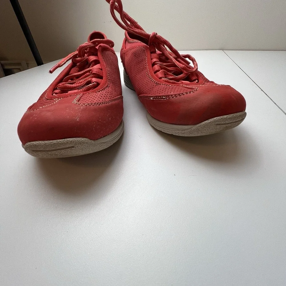 Softspots Women's Tarin Corallo Red Nubuck & Neoprene  9W